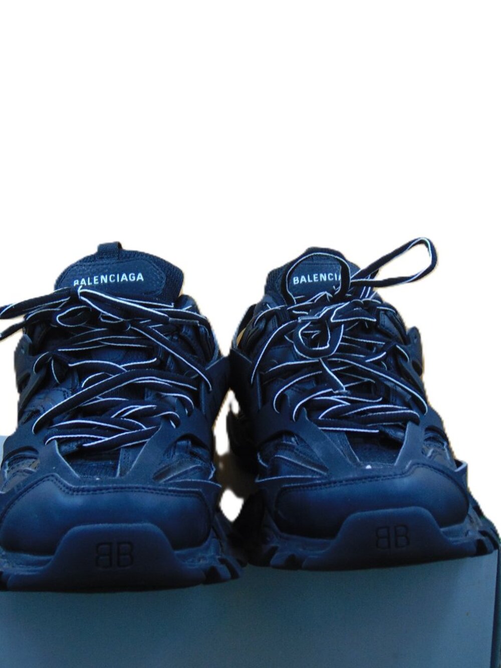 Balenciaga Track.2 Sneaker Clear Sole - Black Size 11
